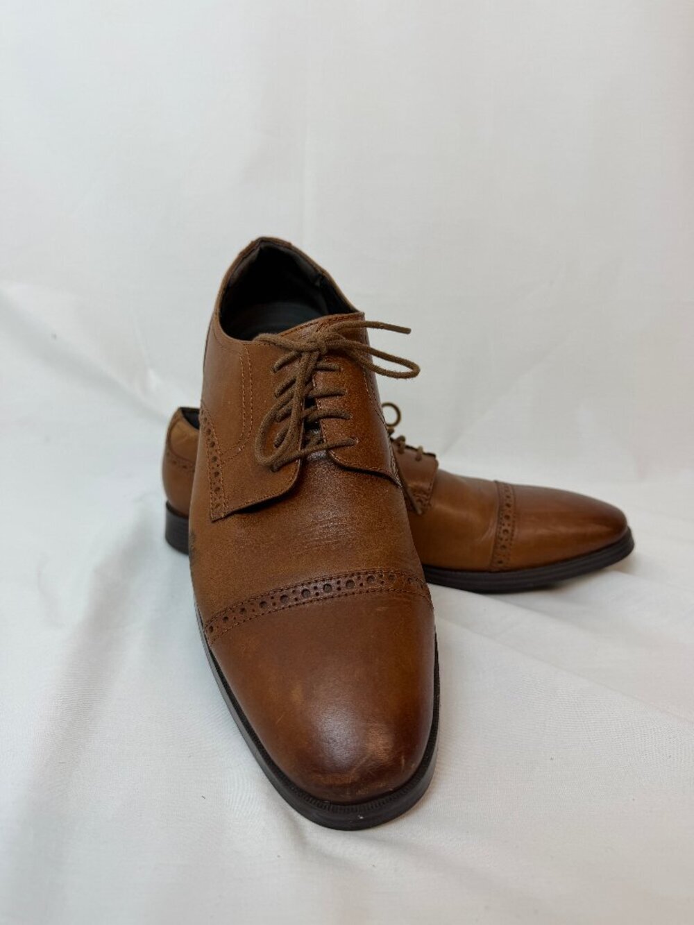 Cognac Leather Men's Cole Haan Dress Shoes